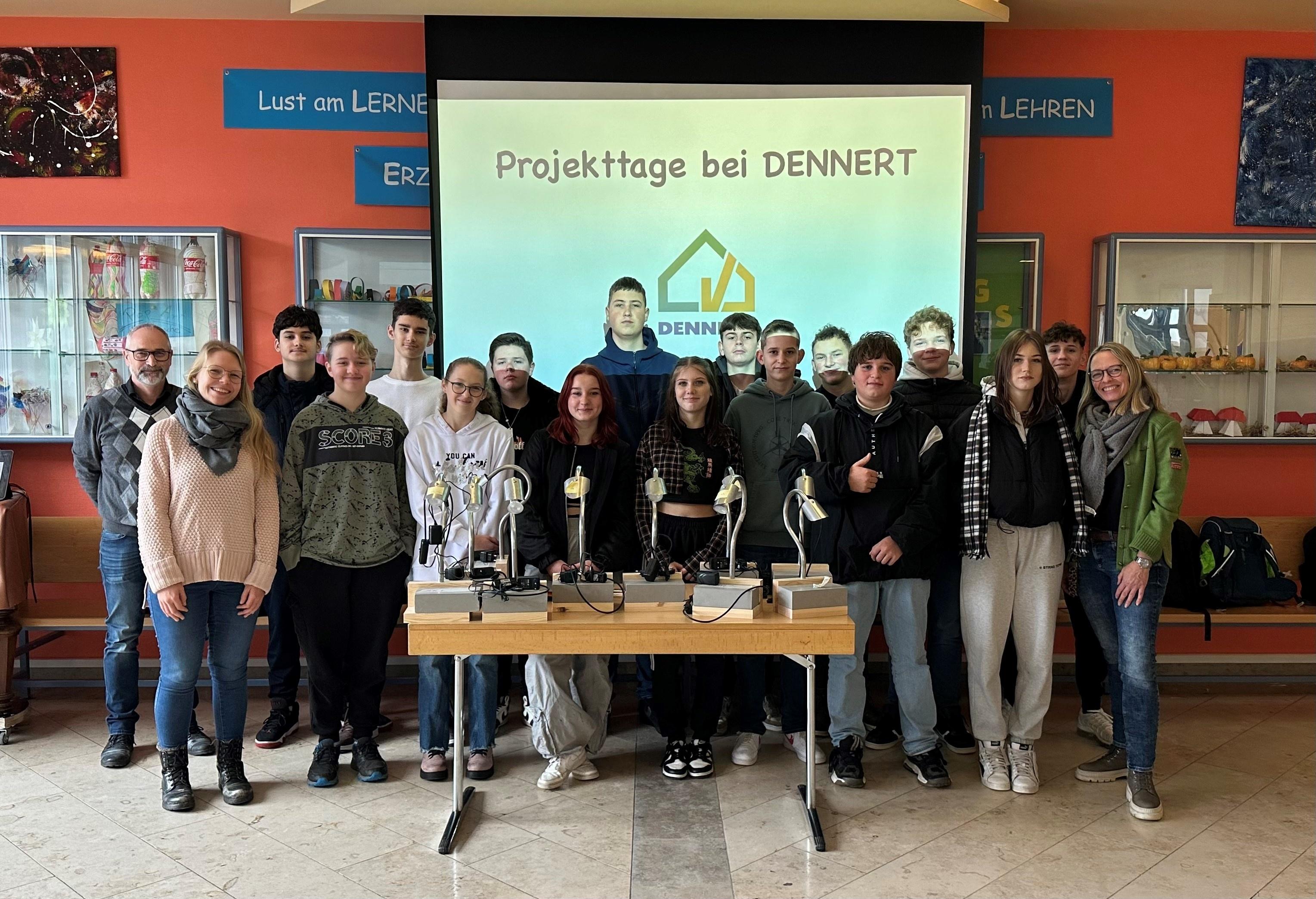 Projekttage bei Firma DENNERT